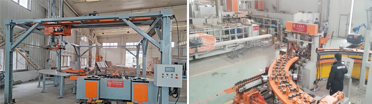 Ligne de production du segment Smart Shield Ligne de production du segment Smart Shield