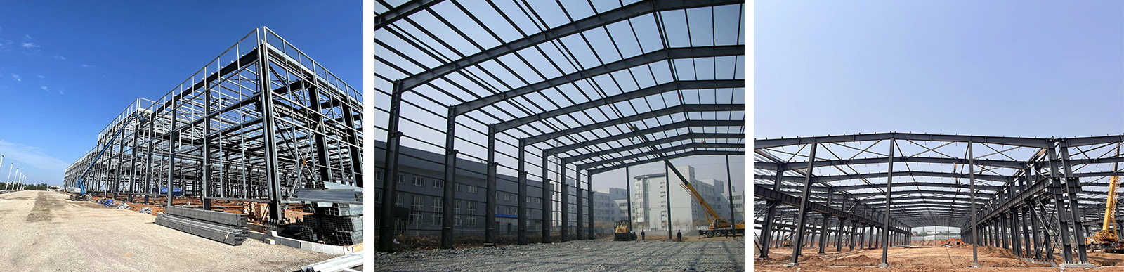 Ligne de production de structure en acier intelligent